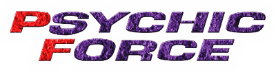 Psychic Force logo for Playstation